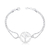 Pulseira de Prata Mãe Natureza 20cm: Conforto e Estilo- Coleção Essência