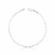 Pulseira de Prata Masculina Elo Cartier 20cm - For Men