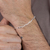 Pulseira de Prata Masculina Elo Cartier 20cm - For Men