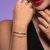 Pulseira de Prata Regulável Beads e Bolinhas Elegância - Jana Taffarel