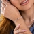 Pulseira de Prata Riviera Rubi Retangular 18cm