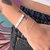 Pulseira de Prata Veneziana Lisa 18cm
