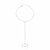 Pulseira e Anel de Prata Hand Chain Jade com Zircônia (1mm)