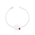 Pulseira de Prata Elemento Leão 18cm: Estilo Zodiacal e Elegância
