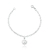 Pulseira de Prata Elo Balão Sol 18cm: Elegância e Vivacidade para Compor Looks Únicos