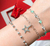Pulseira de Prata Estrela 18cm: Brilho Radiante