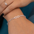 Pulseira de Prata Infinito Elo Redondo: Elegância Infinita