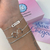 Pulseira de Prata Plaquinha Vida 17cm
