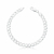 Pulseira Prata Masculino 21cm Elo Grumet 6 MM - For Men