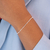 Pulseira de Prata Elo Cartier 19cm: Unissex para Estilo Moderno