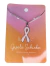 Conjunto acero quirúrgico cadena 45cm con dije Lazo Rosa