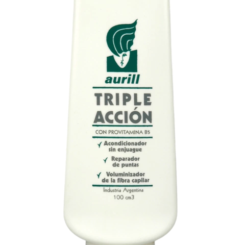 Crema de peinar TRIPLE ACCIÓN x 100ml - Aurill