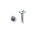 Piercing Helix cartílago Strass engarzado con rosca de Strass corazón - comprar online