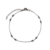 Pulsera semi rígida con bolitas Acero Blanco