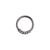 Piercing clicker 5 strass 10mm