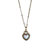 Collar Black Love - Laminado en Oro (Importado)