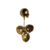 Aro Maximalist Flor - Laminado en Oro (Importado)