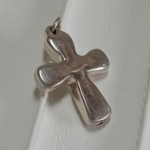 Dije Cruz Plata inflada 925 - 1870