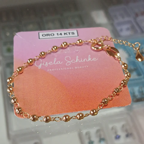 Pulsera Niños 16cm Oro 14Kts - CA1452R14