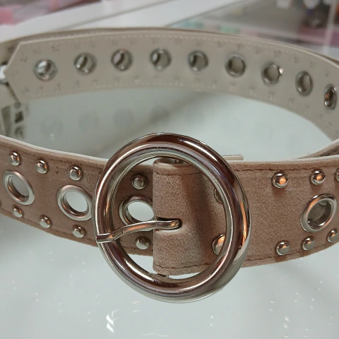 Cinto Tachas Beige - 1962