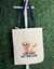 Bolsa de Algodão Ecológica Alça Preta 32X38cm