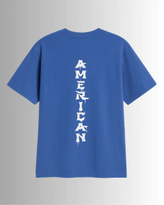 Blue T-shirt Oversized - Estonada na internet