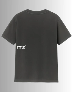 Gray T-shirt Oversized - Estonada na internet