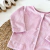 Conjunto plush RANURADO - Rosa - comprar online