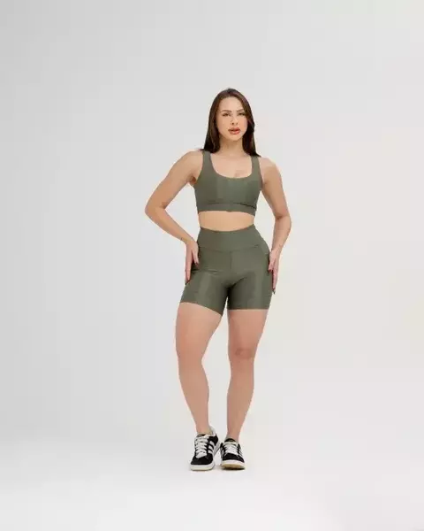 Conjunto short acetinado glow Mary - comprar online