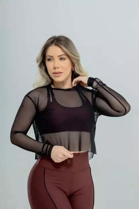 Tule manga longa - comprar online