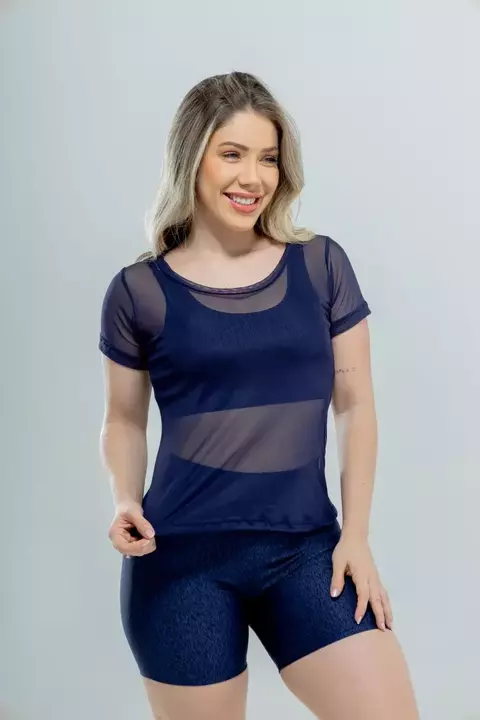 T-shirt em tule - comprar online