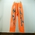 Hellstar Fire Orange Flare Bottom Sweatpants