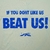 Imagen de Hellstar Beat Us! T-shirt - Blue