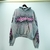 Hellstar Future Flame Hoodie - Grey
