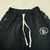 Hellstar Riveted Washed Shorts - Black - comprar en línea
