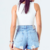 Shorts Reto Jeans Feminino - loja online
