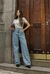 CALÇA JEANS WIDE LEG