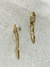 Brinco Prata e Dourado