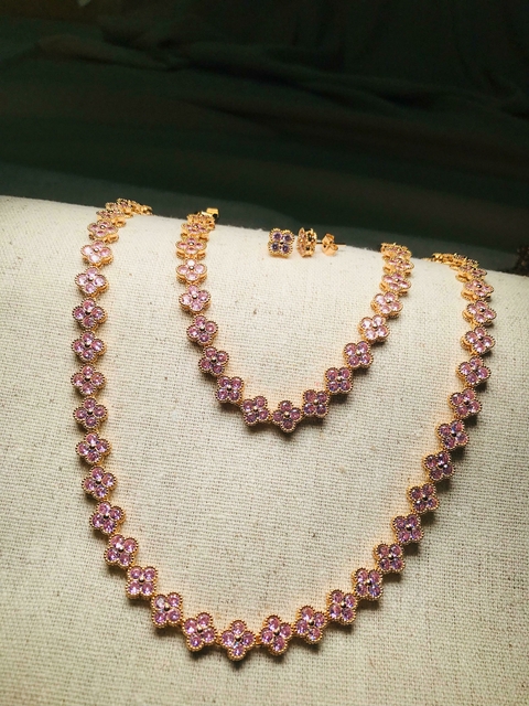 Conjunto (corrente+brinco+pulseira)
