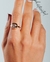 Anel no banho de ouro 18k Com pedra de zircônia ( compre 1 e leve 2)