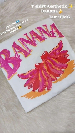 Tshirt asthetic BANANA| Manga Curta - comprar online