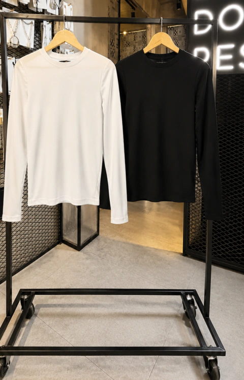 PACK 3: REMERA BLANCA + NEGRA