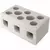 Conector Porcelana Tripolar 10,00mm
