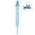 Prendedor de Chupeta Ursinho Azul Buba - CARDOSOS BABY STORE
