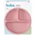 Pratinho em Silicone com Ventosa Rosa