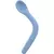 Colher Flexível em Silicone Azul Buba - comprar online