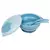 Kit Bowl Refeição com Compartimento e Talheres Azul Buba - CARDOSOS BABY STORE
