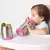 Garrafa Térmica Alumínio Rosa Buba Copo Garrafinha - CARDOSOS BABY STORE