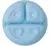 Pratinho em Silicone com Ventosa Azul - comprar online