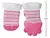 Meia Com Mordedor Silicone Rosa Buba - CARDOSOS BABY STORE